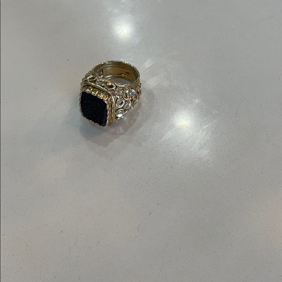 Druzy Quartz Ring - Melinda Maria - - Picture 1 of 13